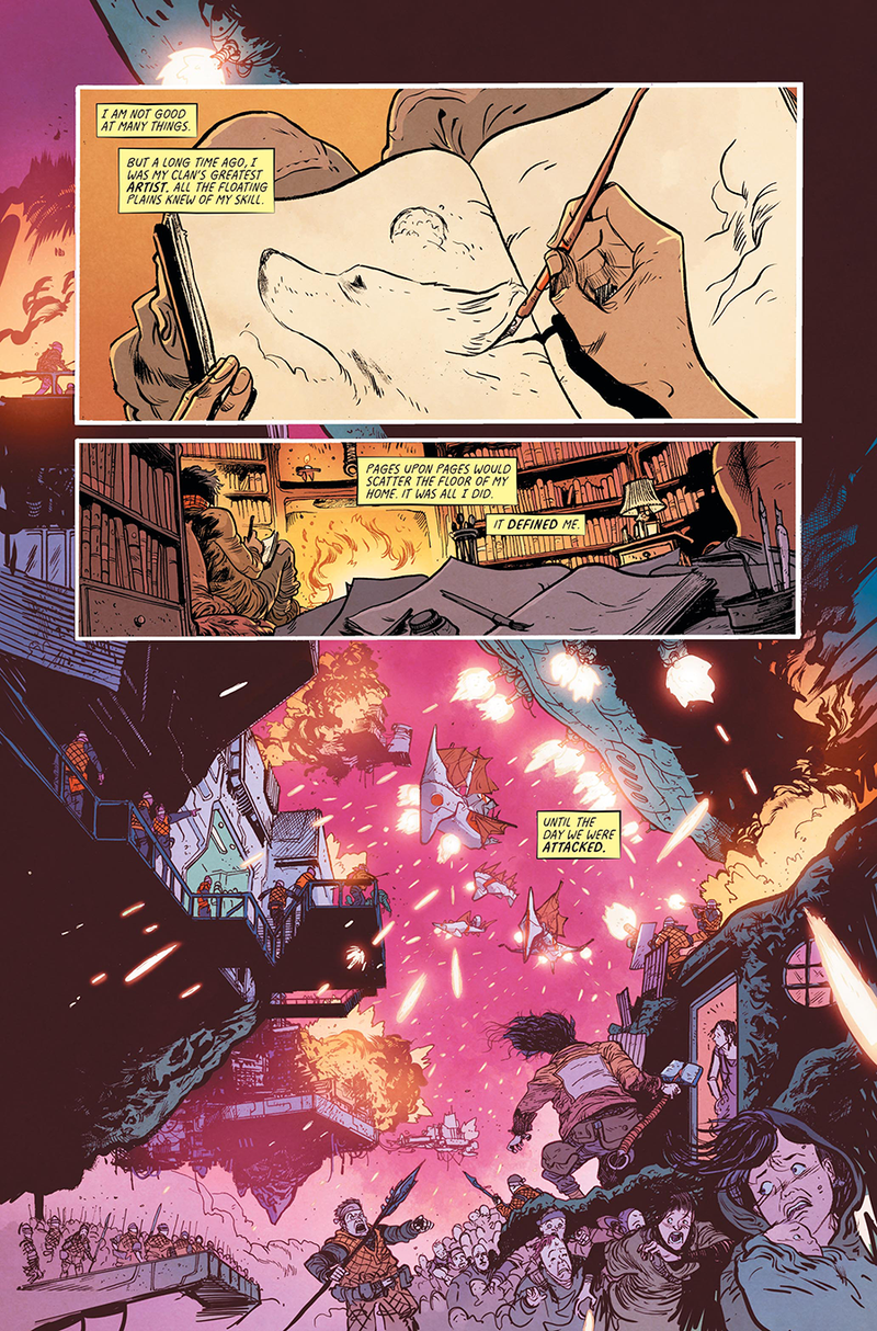 Image: Image Comics/Skybound Entertainment; Extremity #1 art